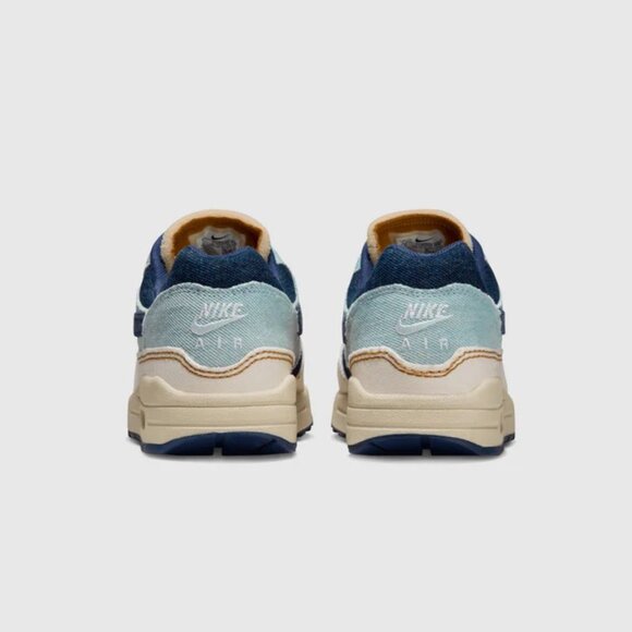 Nike AIR MAX 1 '87 "AURA/MIDNIGHT NAVY/ PALE IVORY" Men's 12.5 / W14 - Picture 7 of 10